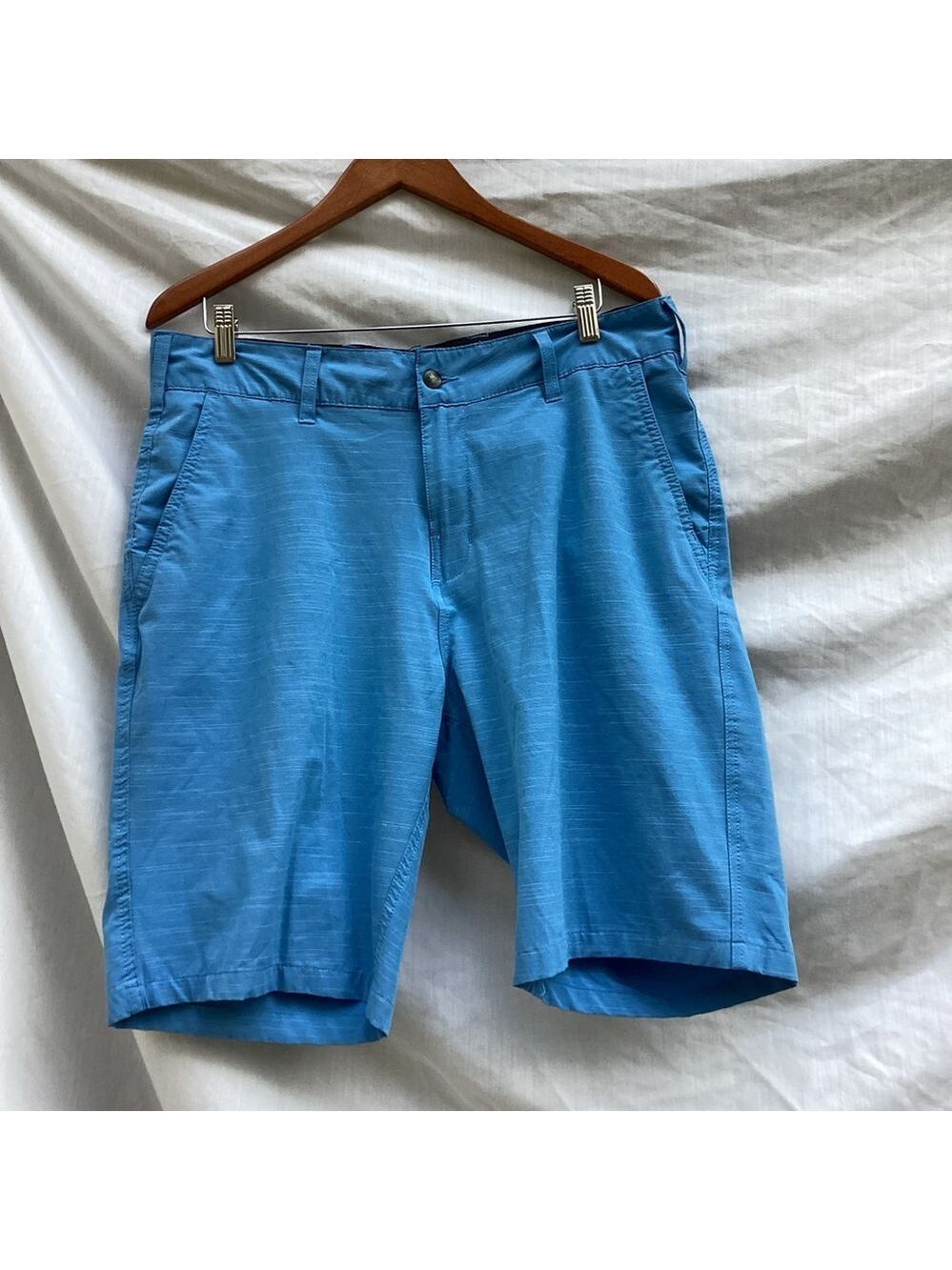 Trunks blue Multi-functional athletic shorts, size 34